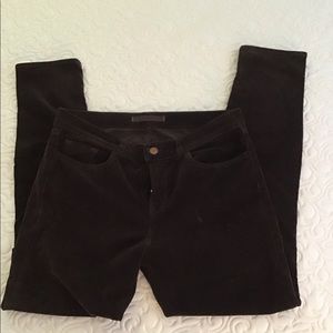 J brand Velvet skinny pants